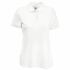 Fruit of the Loom 63-212-0 - Ladies Polo Blended Fabric