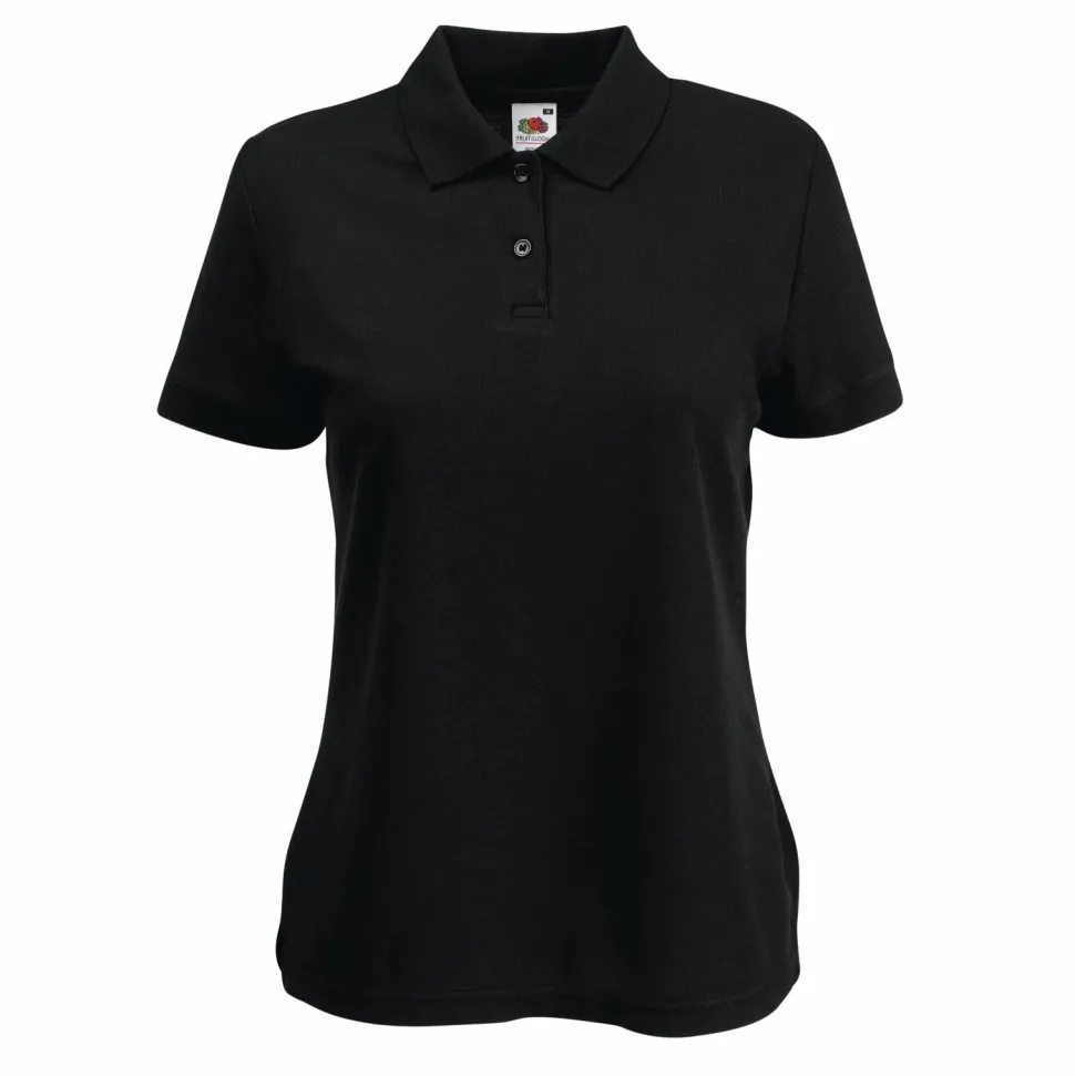 Fruit of the Loom 63-212-0 - Ladies Polo Blended Fabric