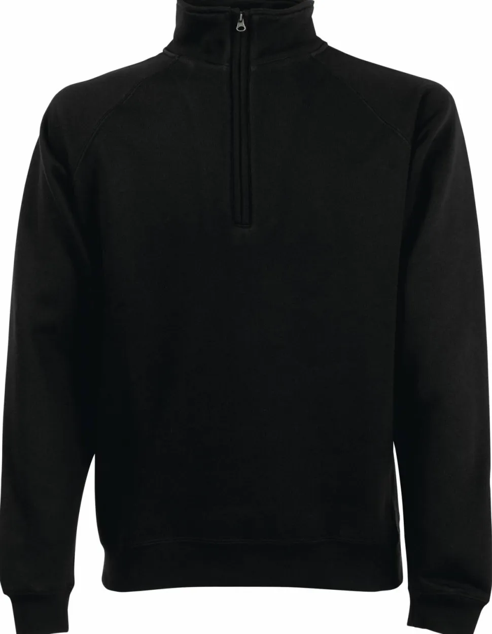 Fruit of the Loom 62-032-0 - Sweat à Col Zippé et Manches Raglan