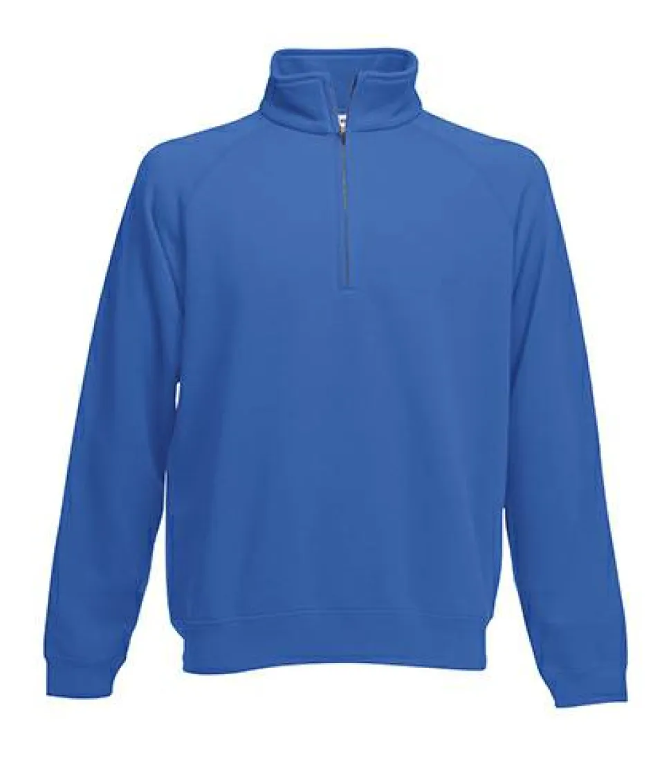 Fruit of the Loom 62-032-0 - Sweat à Col Zippé et Manches Raglan