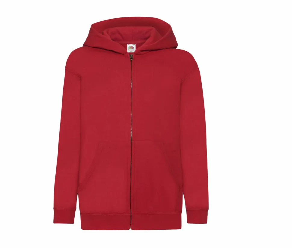 Fruit of the Loom 62-035-0 - Sweatshirt zippé à capuche enfant