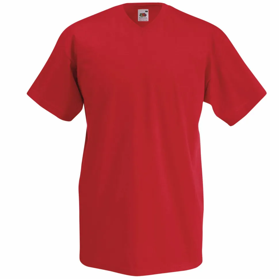 Fruit of the Loom 61-066-0 - T-shirt Col V Confort et Élégance en Coton