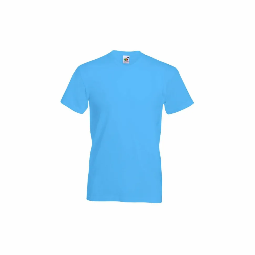 Fruit of the Loom 61-066-0 - T-shirt Col V Confort et Élégance en Coton
