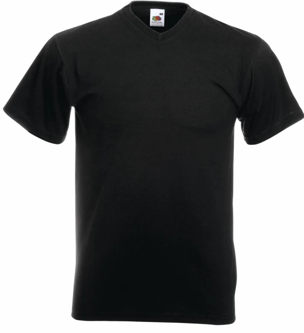 Fruit of the Loom 61-066-0 - T-shirt Col V Confort et Élégance en Coton