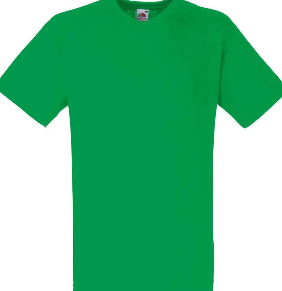 Fruit of the Loom 61-066-0 - T-shirt Col V Confort et Élégance en Coton