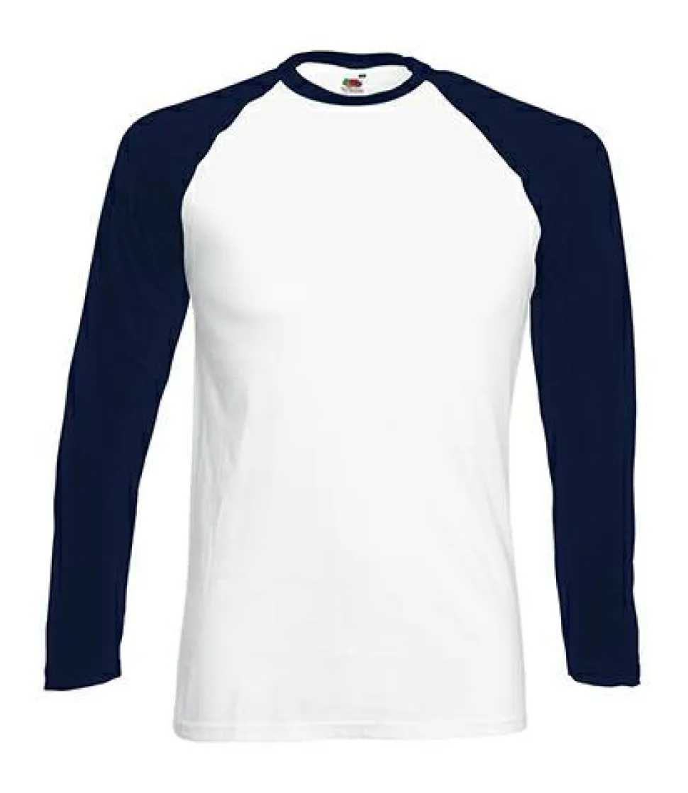 Fruit of the Loom 61-028-0 - T-Shirt Manches Longues Homme Baseball