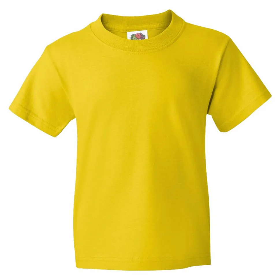 Fruit of the Loom 61-033-0 - T-Shirt Enfants 100% Coton Value Weight