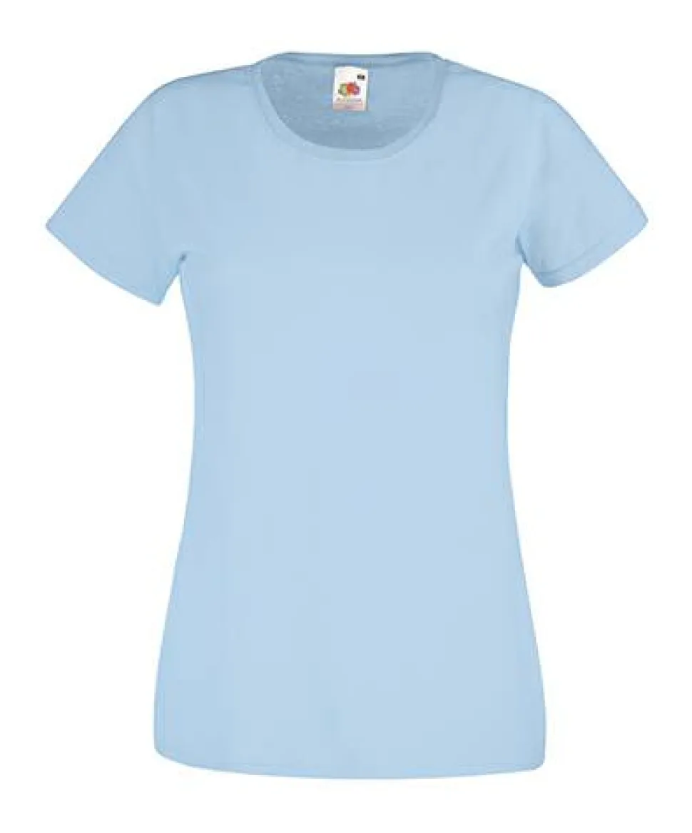 Fruit of the Loom 61-372-0 - T-Shirt Femme 100% Coton Lady-Fit