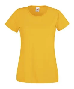 Fruit of the Loom 61-372-0 - T-Shirt Femme 100% Coton Lady-Fit