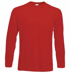 Fruit of the Loom 61-038-0 - T-Shirt Homme Manches Longues 100% Coton
