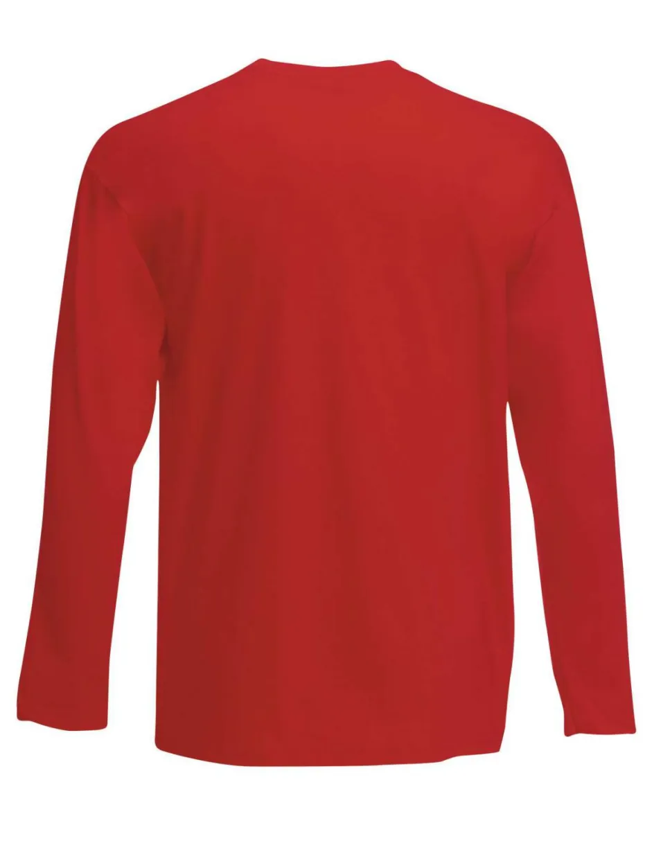 Fruit of the Loom 61-038-0 - T-Shirt Homme Manches Longues 100% Coton