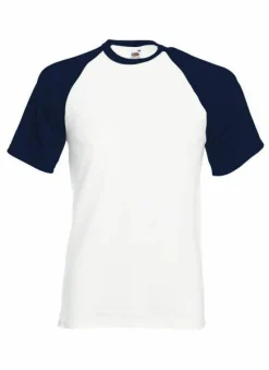 Fruit of the Loom 61-026-0 - T-shirt Baseball Coton Premium à Manches Raglan
