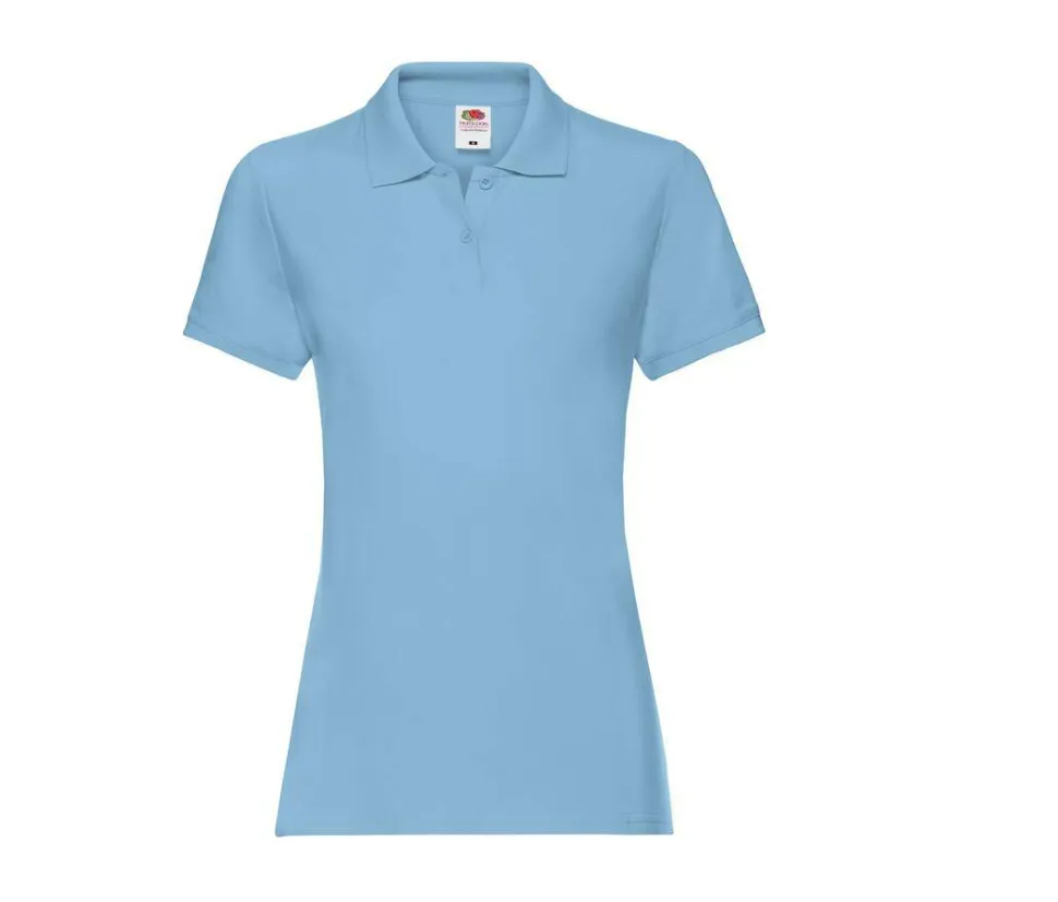 Fruit of the Loom SC386 - Polo Femme Confort Coton-Polyester Élégant
