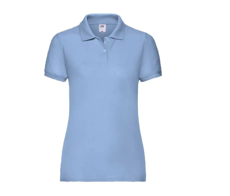 Fruit of the Loom SC281 - Polo Élégant Femme en Maille Piquée