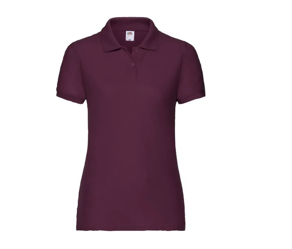 Fruit of the Loom SC281 - Polo Élégant Femme en Maille Piquée