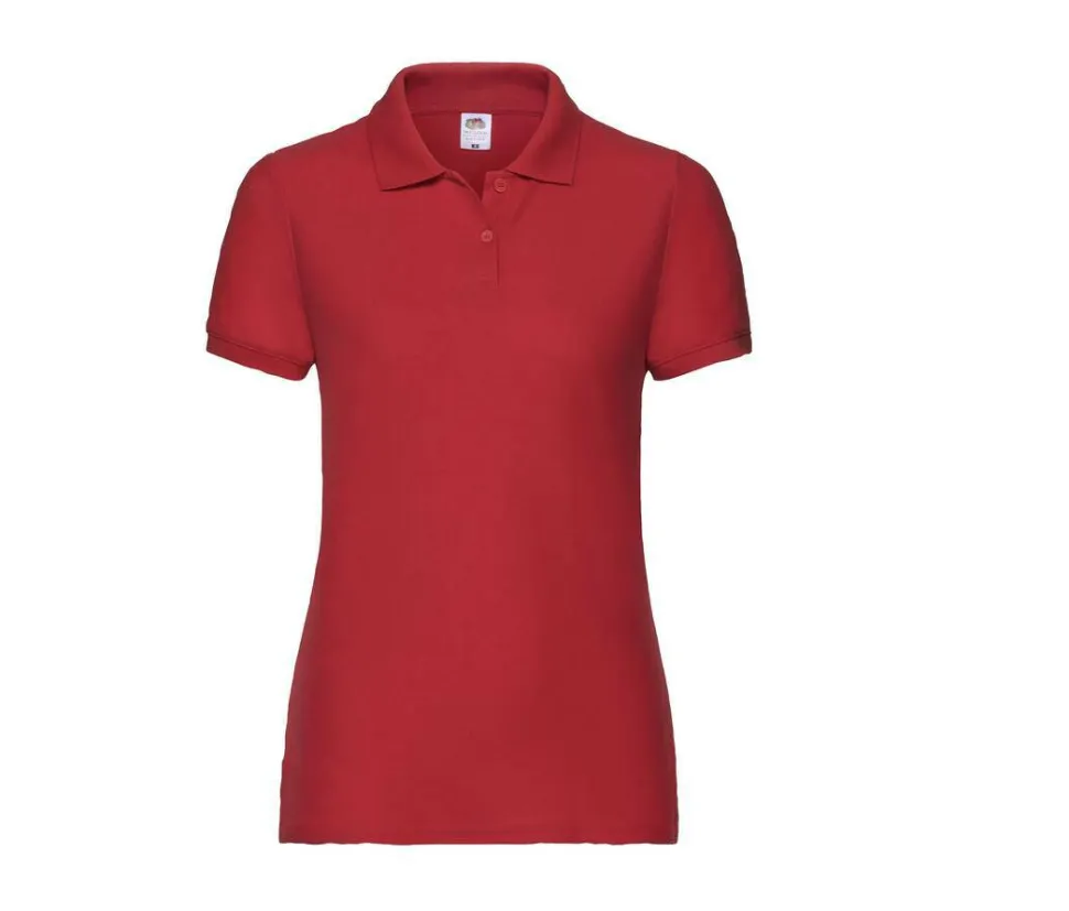 Fruit of the Loom SC281 - Polo Élégant Femme en Maille Piquée