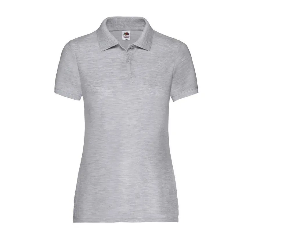 Fruit of the Loom SC281 - Polo Élégant Femme en Maille Piquée