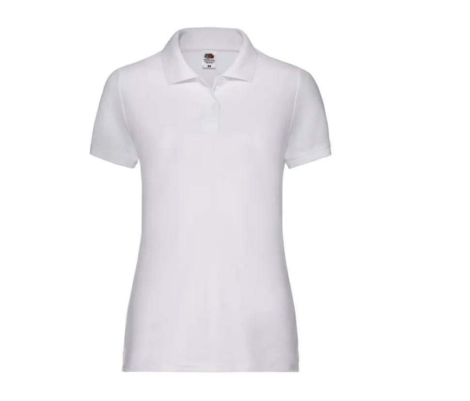 Fruit of the Loom SC281 - Polo Élégant Femme en Maille Piquée