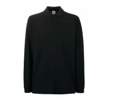 Fruit of the Loom SC384 - Polo Manches Longues Homme Premium