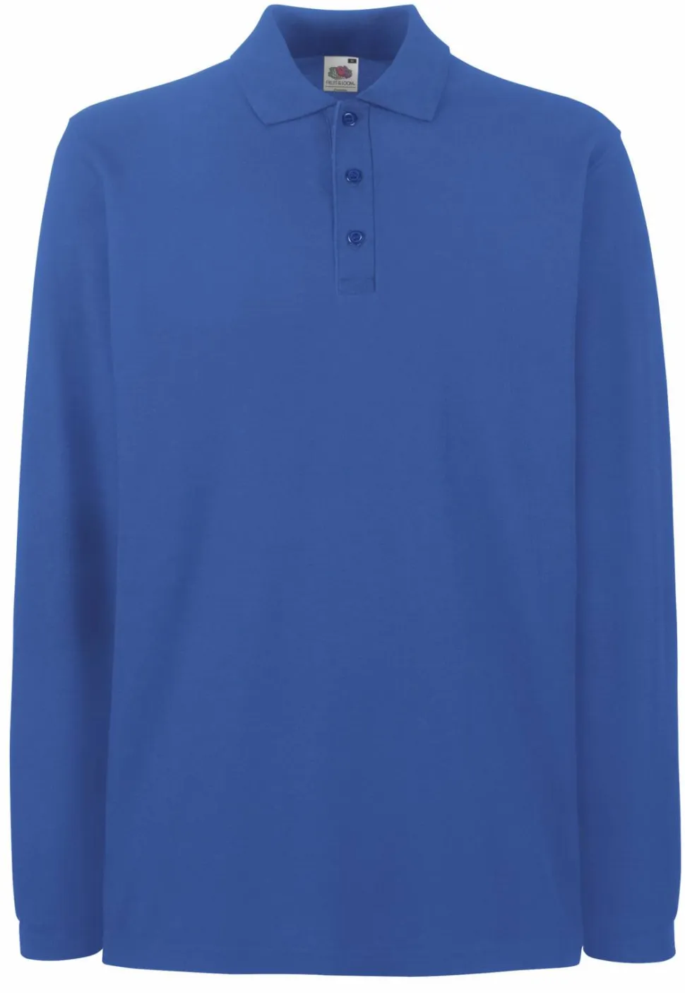 Fruit of the Loom SC384 - Polo Manches Longues Homme Premium
