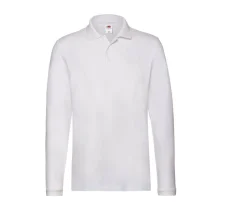 Fruit of the Loom SC384 - Polo Manches Longues Homme Premium