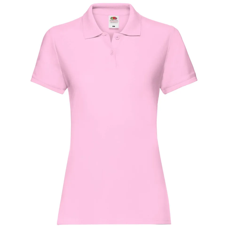 Fruit of the Loom SC63030 - Polo Femme Élégant en Coton Bio
