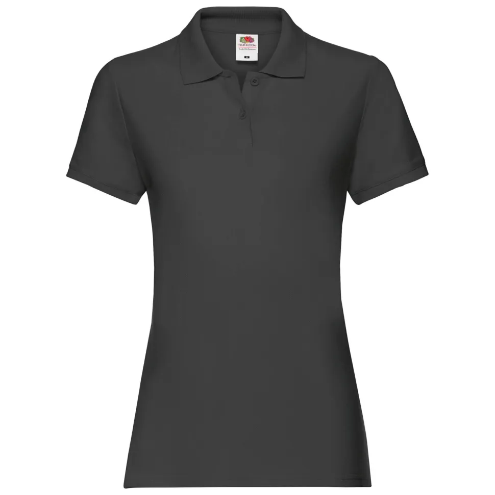 Fruit of the Loom SC63030 - Polo Femme Élégant en Coton Bio
