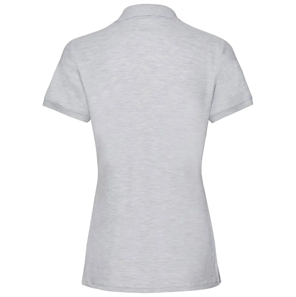 Fruit of the Loom SC63030 - Polo Femme Élégant en Coton Bio