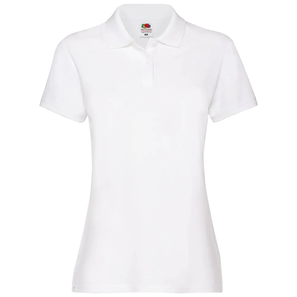 Fruit of the Loom SC63030 - Polo Femme Élégant en Coton Bio