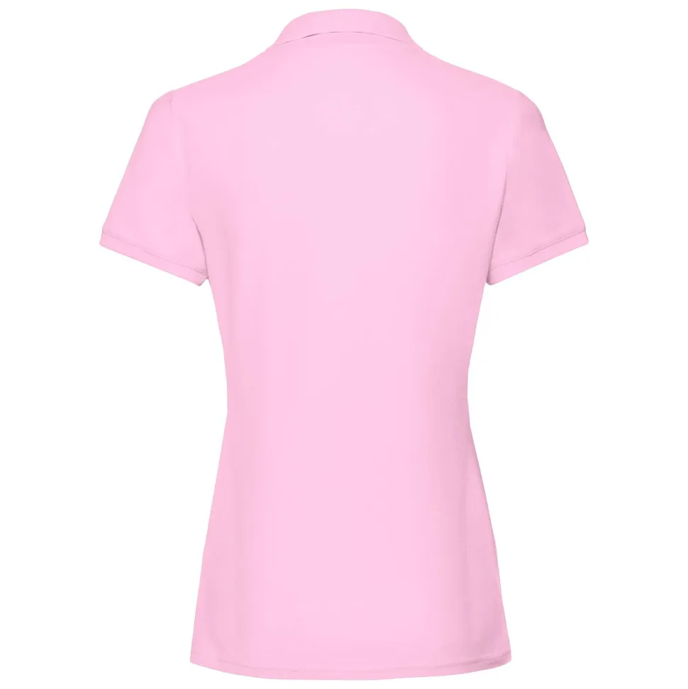 Fruit of the Loom SC63030 - Polo Femme Élégant en Coton Bio
