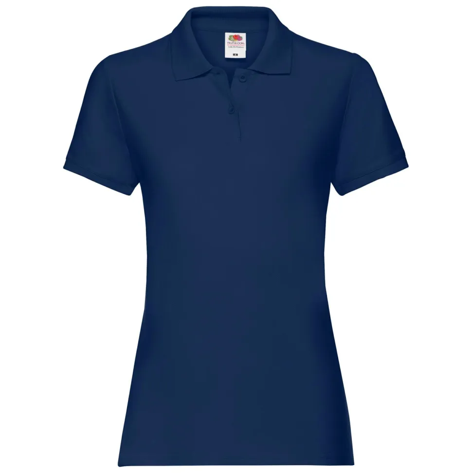 Fruit of the Loom SC63030 - Polo Femme Élégant en Coton Bio