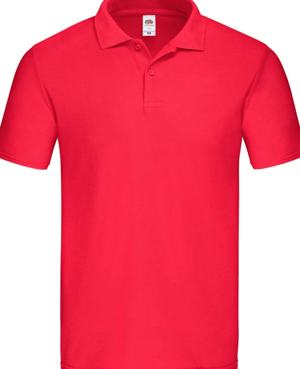 Fruit of the Loom SC63050 - Polo Homme Élégant en Coton Piqué