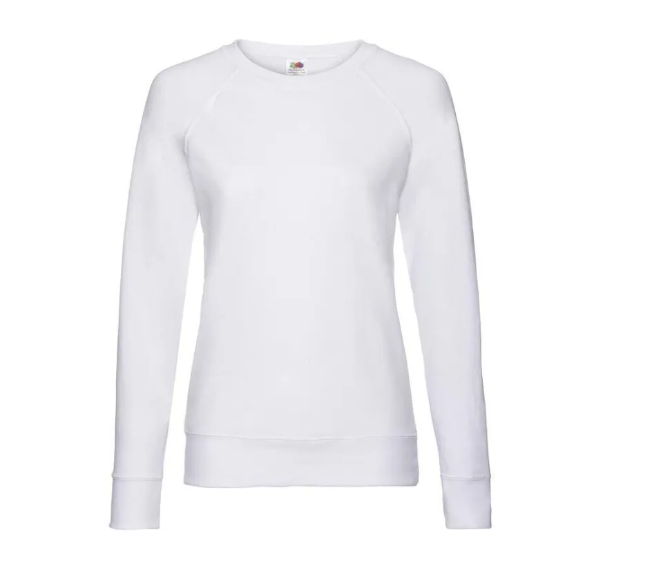 Fruit of the Loom SC361 - Sweat Femme Manches Longues Coton