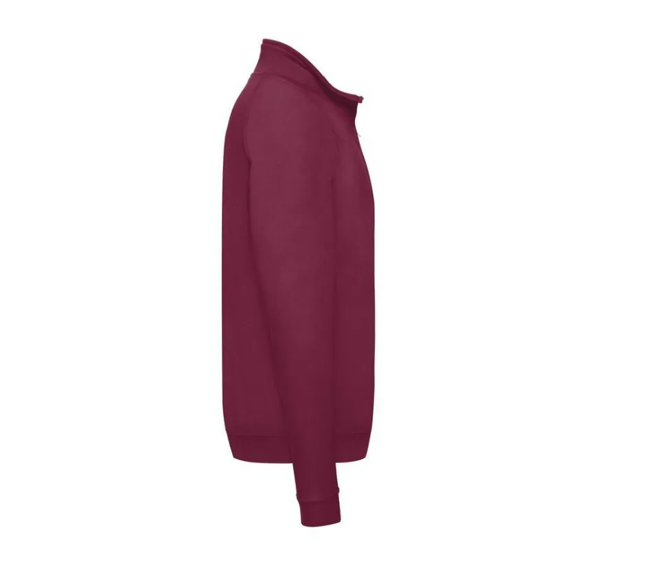 Fruit of the Loom SC376 - Sweat Homme Col Zippé Coton