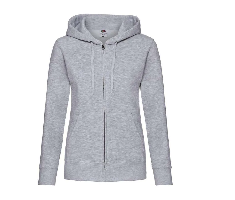 Fruit of the Loom SC375 - Sweat Capuche Grand Zip Femme