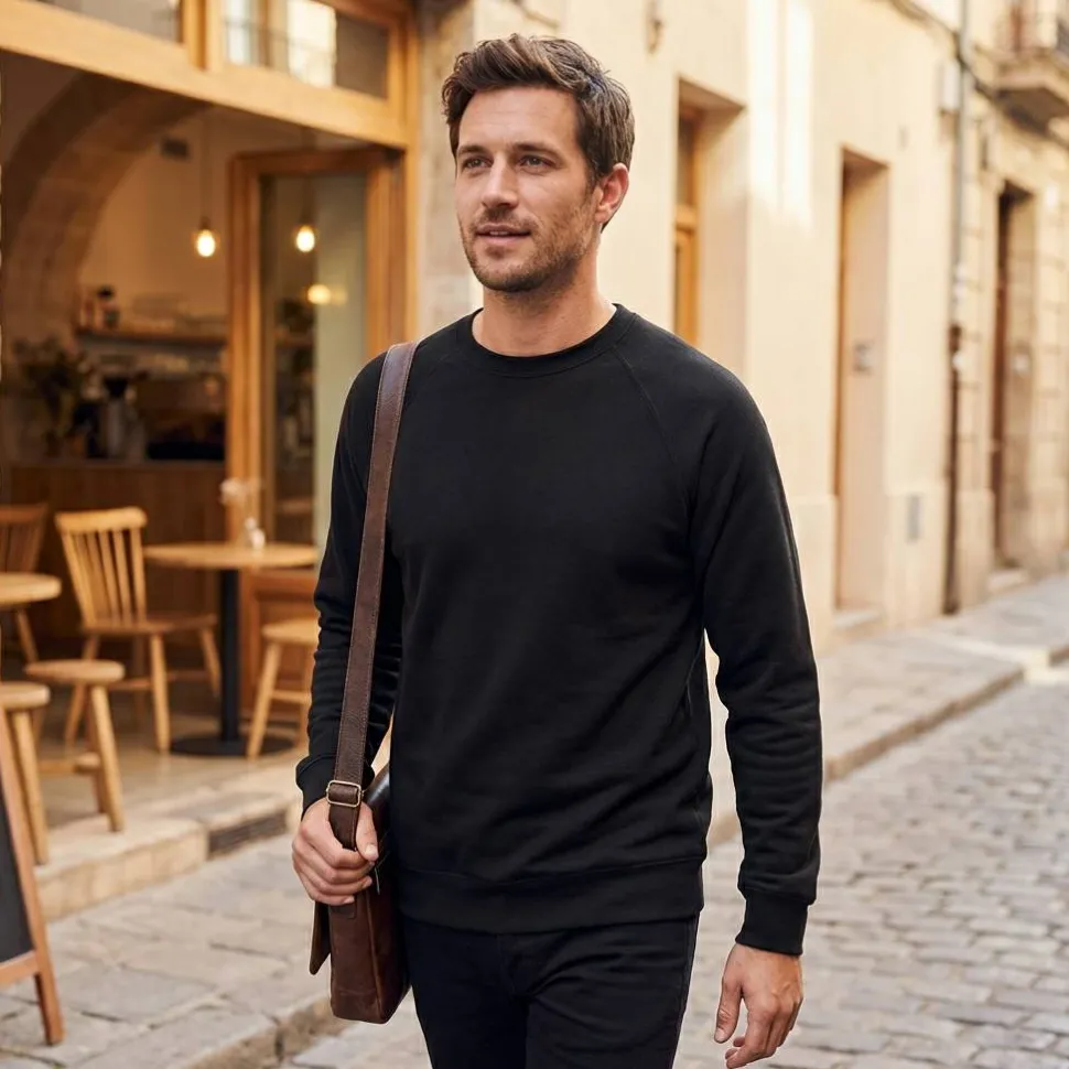 Fruit of the Loom SC360 - Sweatshirt Raglan Léger et Confortable