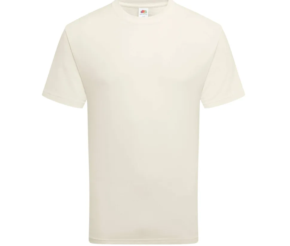 FRUIT OF THE LOOM SC1362 - Tee-shirt col rond bio