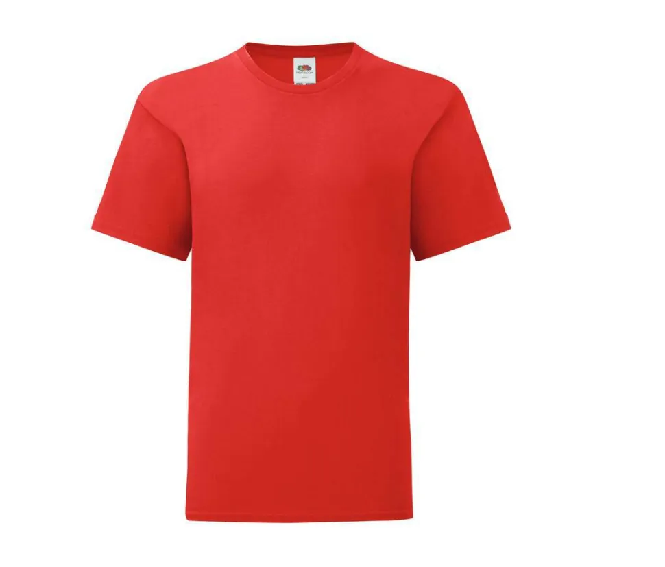 FRUIT OF THE LOOM SC6123 - T-shirt Enfant Confort Coton Couleurs Variées