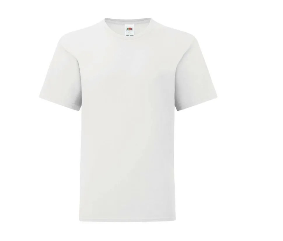 FRUIT OF THE LOOM SC6123 - T-shirt Enfant Confort Coton Couleurs Variées