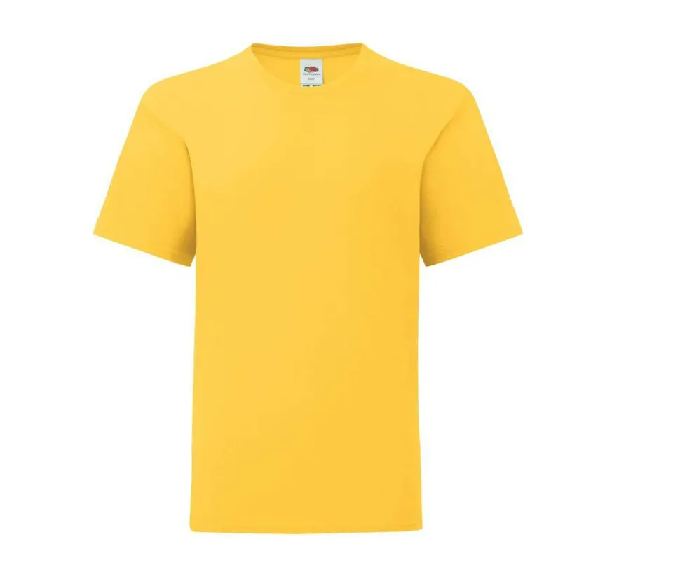 FRUIT OF THE LOOM SC6123 - T-shirt Enfant Confort Coton Couleurs Variées
