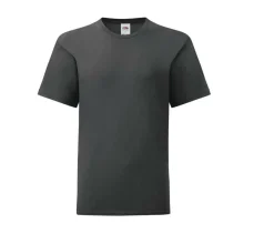 FRUIT OF THE LOOM SC6123 - T-shirt Enfant Confort Coton Couleurs Variées