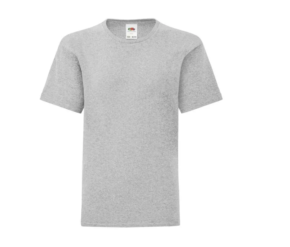 FRUIT OF THE LOOM SC6123 - T-shirt Enfant Confort Coton Couleurs Variées