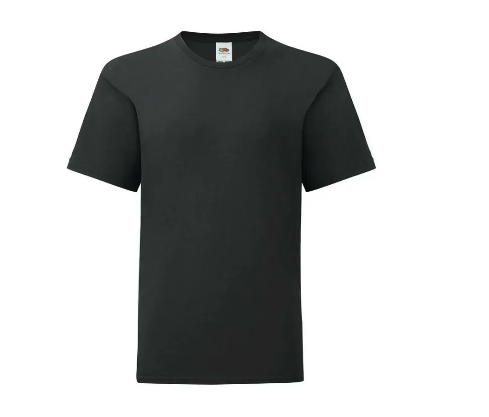 FRUIT OF THE LOOM SC6123 - T-shirt Enfant Confort Coton Couleurs Variées