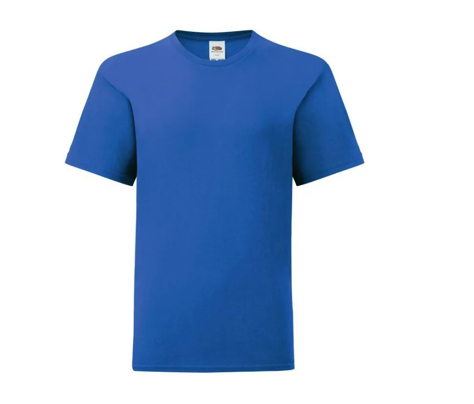FRUIT OF THE LOOM SC6123 - T-shirt Enfant Confort Coton Couleurs Variées