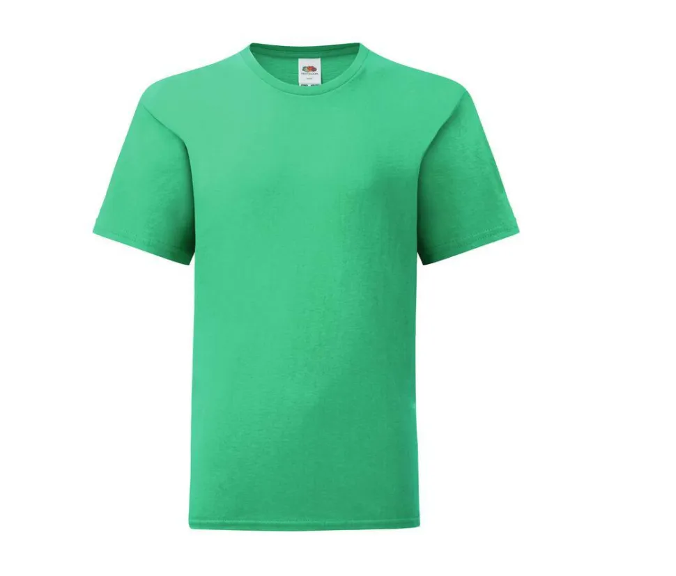 FRUIT OF THE LOOM SC6123 - T-shirt Enfant Confort Coton Couleurs Variées