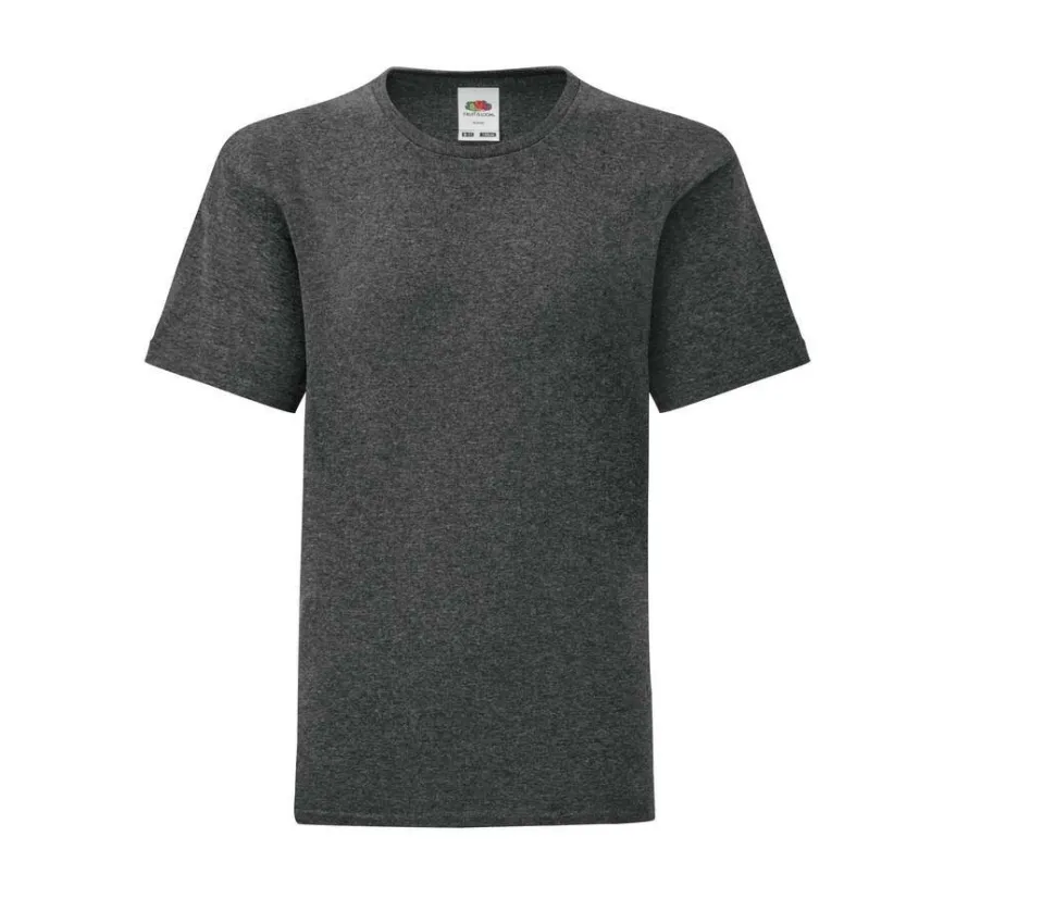FRUIT OF THE LOOM SC6123 - T-shirt Enfant Confort Coton Couleurs Variées