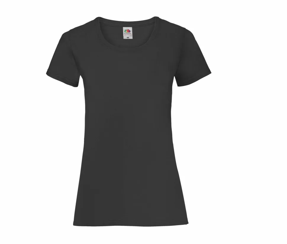 Fruit of the Loom SC600 - T-Shirt Femme Coton Lady-Fit