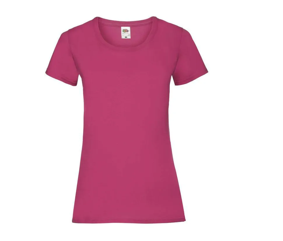 Fruit of the Loom SC600 - T-Shirt Femme Coton Lady-Fit
