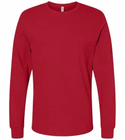 Fruit of the Loom SC201 - T-Shirt Homme Manches Longues Coton