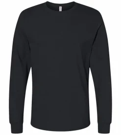 Fruit of the Loom SC201 - T-Shirt Homme Manches Longues Coton
